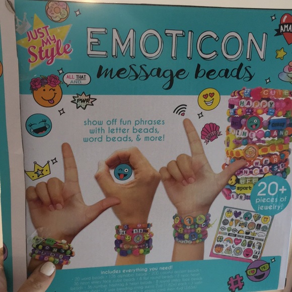 Emoticon Message Beads - Picture 2 of 3